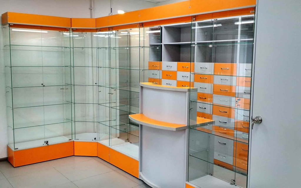 витрины для аптеки